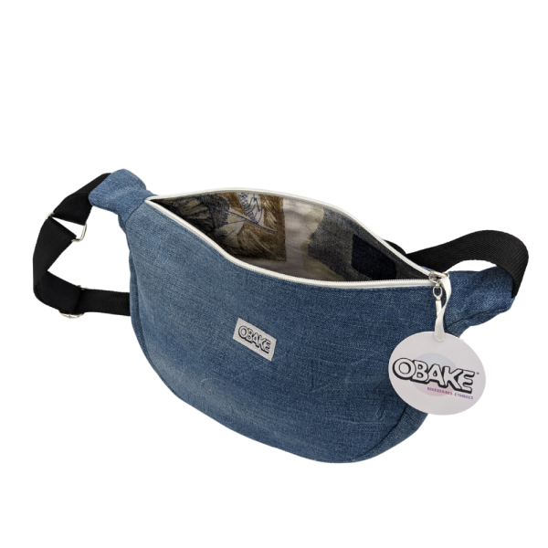 Sac Lune Obake Jean Bleu