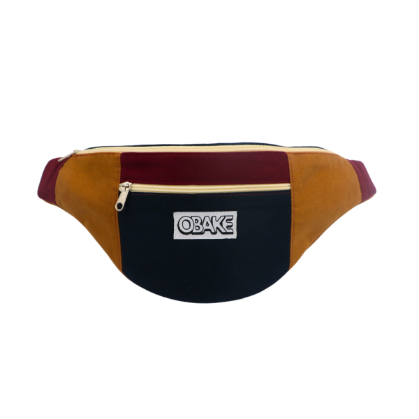 Banane Horizon - bordeaux, bleu marine, marron clair