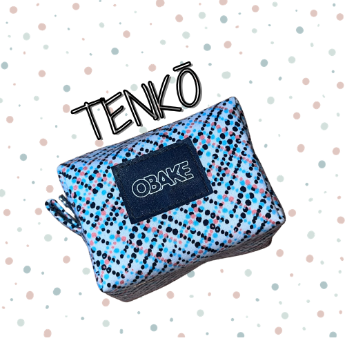 Porte-Monnaie TENKŌ Upcyclé Motif Pois Multicolores